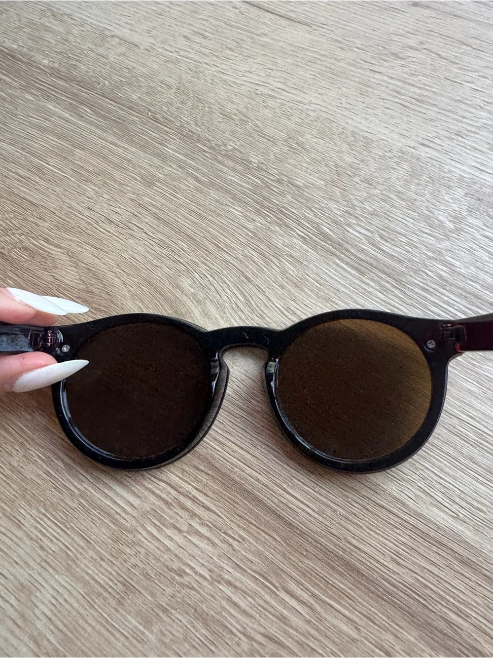 Black Round Sunglasses | Boutique Find from France